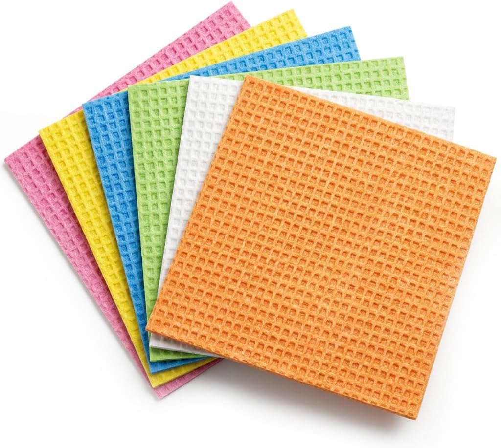 6Pack Reusable Cleaning Cloths,...