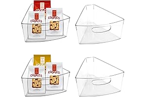 URALFA Lazy Susan Organizer Bins: The Cornerstone of Kitchen Efficiency