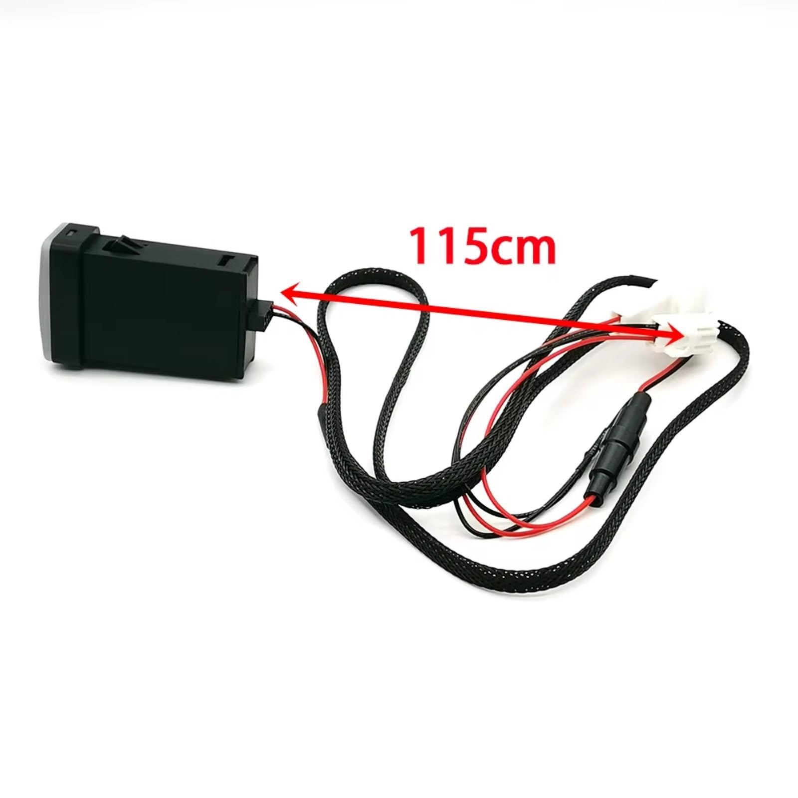 Consola USB Socket AUX Compatible Con Toyota Para Fj Cruiser 12V Coche Dual QC3.0 Enchufe Teléfono Para Cargador Adaptador Cable Accesorio Adaptador USB coche
