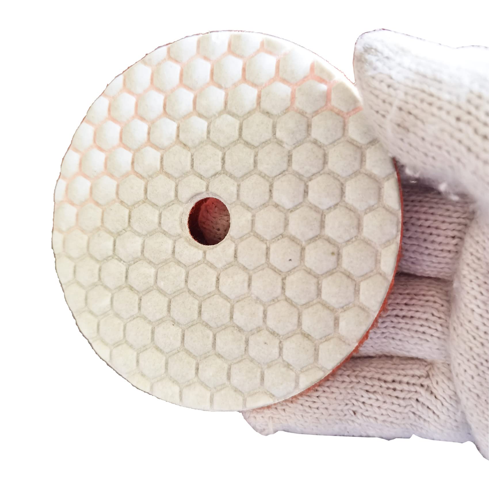 10 cm zestaw podkładek do polerowania na sucho, 12 sztuk dużych pudełek z granitu/płytek zestaw podkładek szlifierskich do kamieni, marmuru kwarcowego, plus 2 szt. podkładek podkładowych i 2 szt. adapter do wiertarki szlifierki polerowanej firmy ANTENGDAT