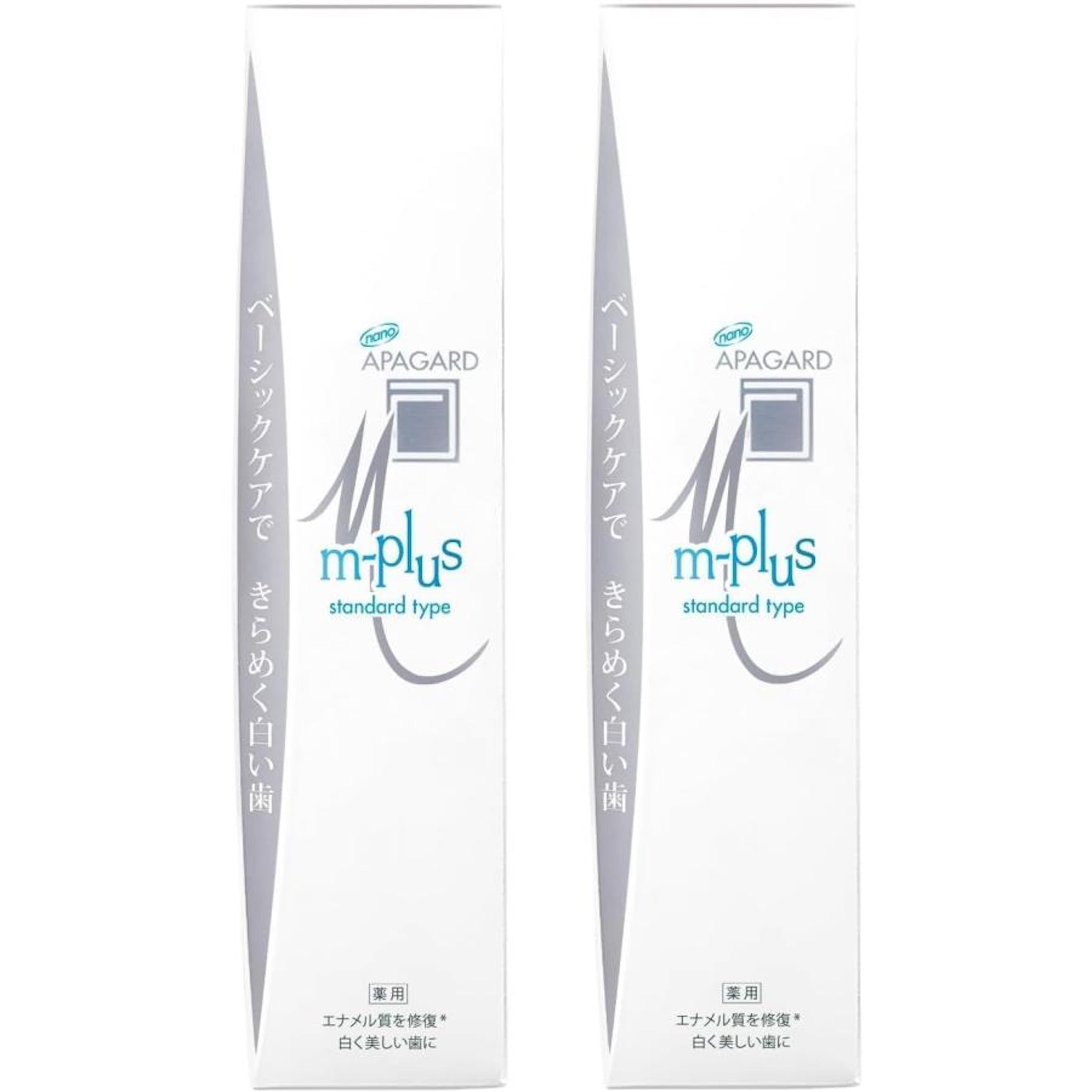 Sangi Apagard M-Plus Whitening Toothpaste 4 4oz Set of 2