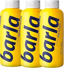 KIT 3 TALCO BARLA GRANDE 140G ANTISSÉPTICO COM PERFUME PÉ, AXILA E VIRILHA