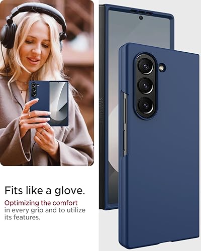 Miniatura 5 de Miimall Funda para Samsung Galaxy Z Fold 7 con protector de pantalla, la funda más delgada y resistente para Galaxy Z Fold 7 antihuellas, a prueba