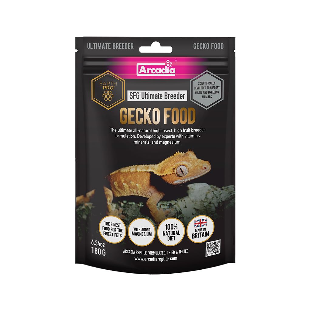 Arcadia EarthPro SFG Crested Gecko Food Magnesium Ultimate Breeder 180g