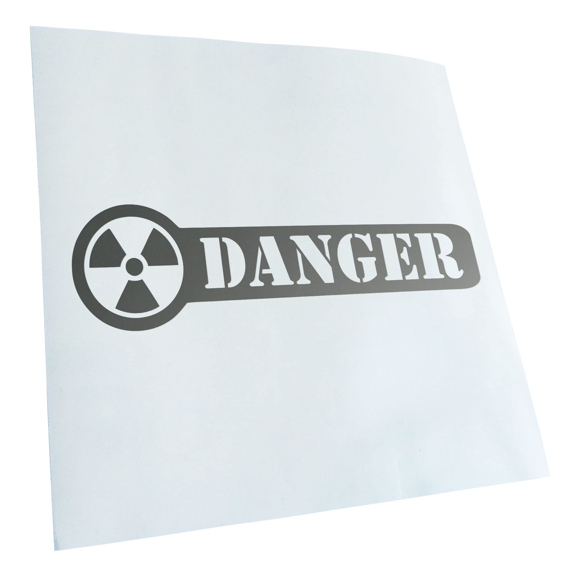 Kiwistar - Car Sticker - Danger Danger Warning - Rear Window Car Sticker Weatherproof for Car Truck Moped Truck - Sticker Exterior Self-Adhesive Tuning Accessories for Window Vehicle Window
