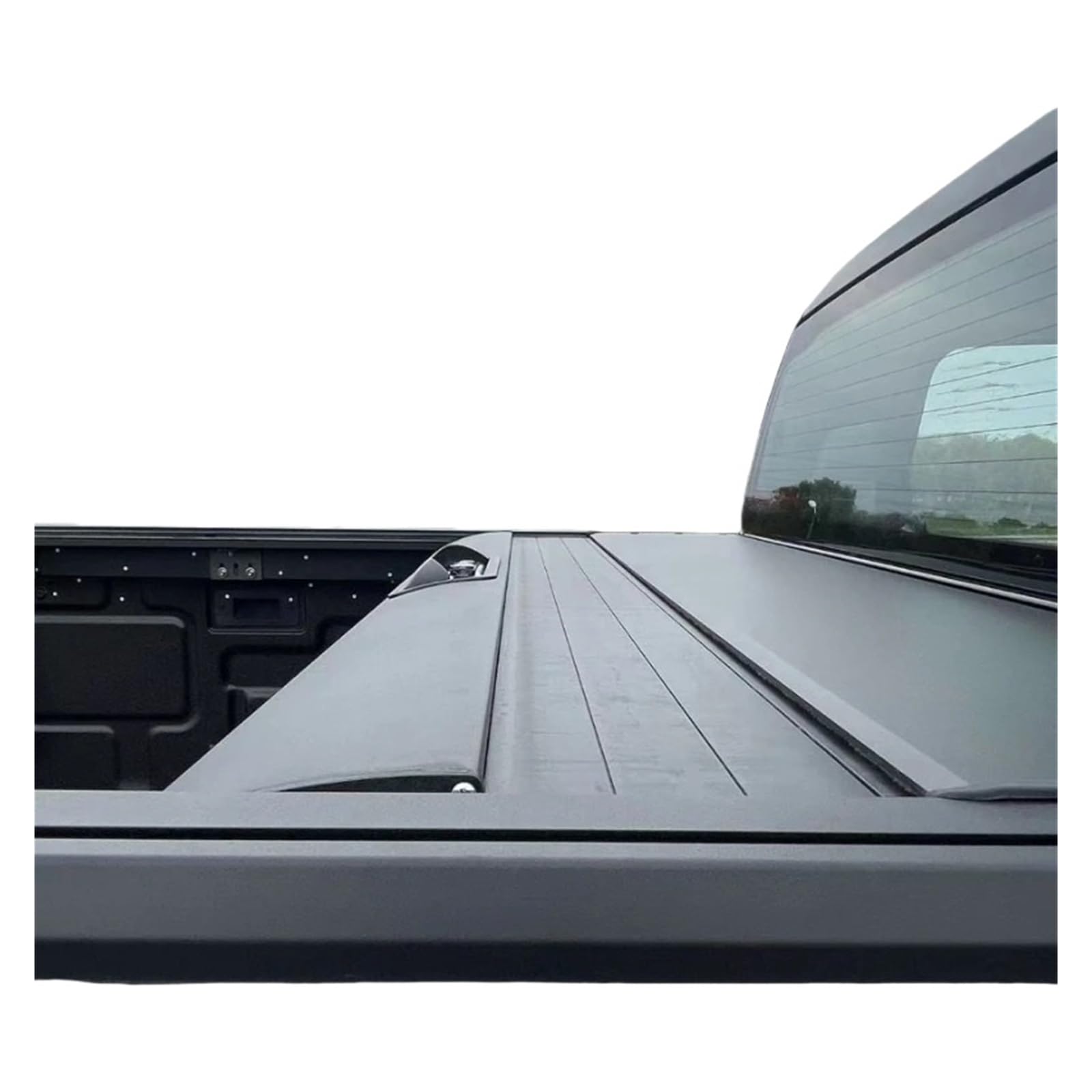 Copertura per cassone per camioncino Manuale Retrattile Rigida in Alluminio Compatibile per Gmc Sierra 1500 2500 3500