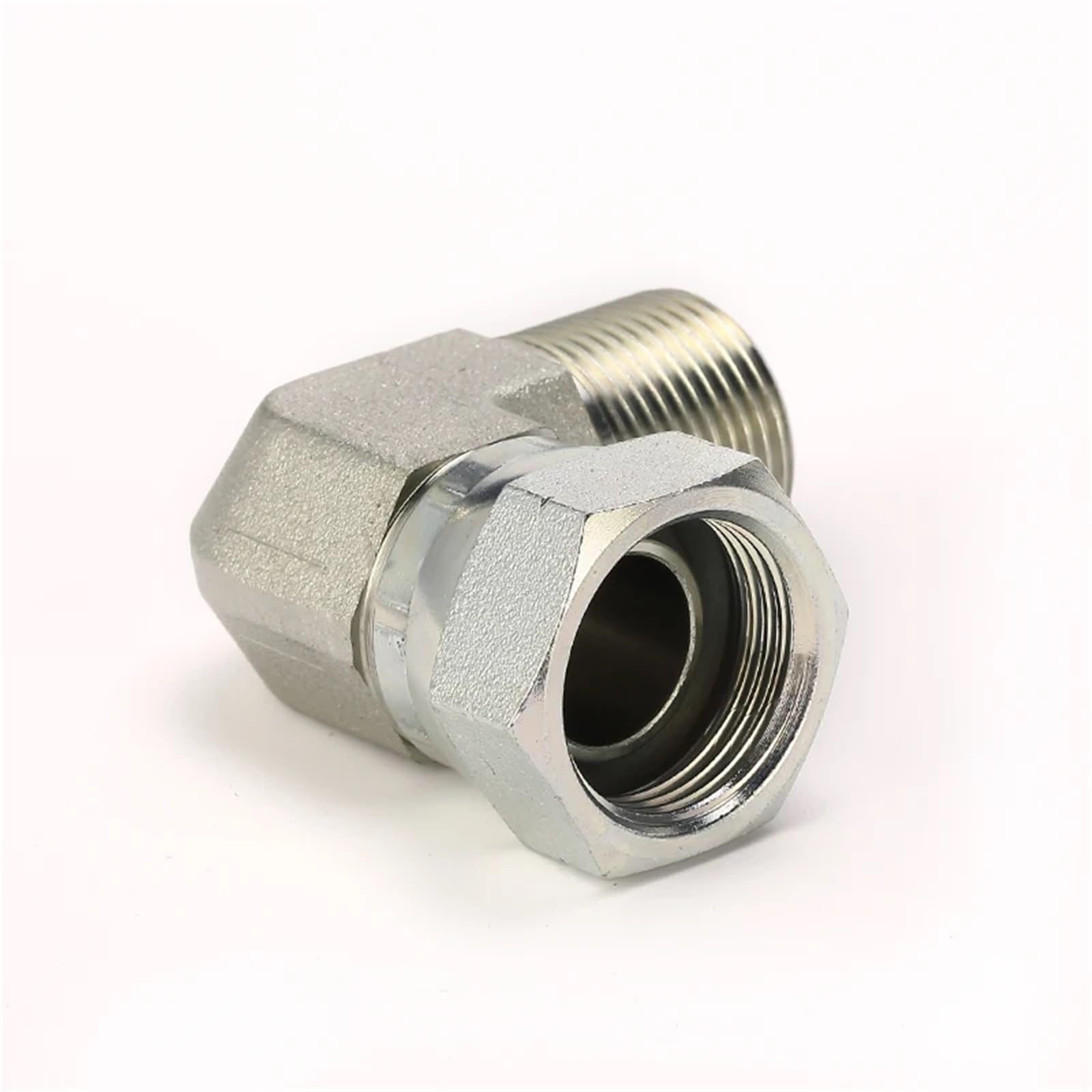 100PCS 2B9-04 BSPP Male Adapters 60° Seat 90°Elbow BSPP Female Pipe Connector Hydraulic Adapters