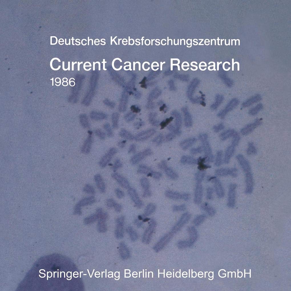 Buy Current Cancer Research 1986 — BookShops.in
