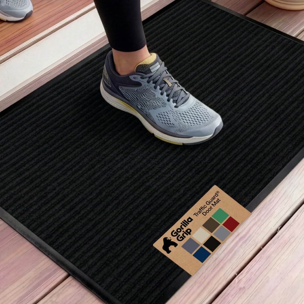 GORILLA GRIP Heavy Duty Traffic Guard Doormat, 35x23 sold price at auction in Canada