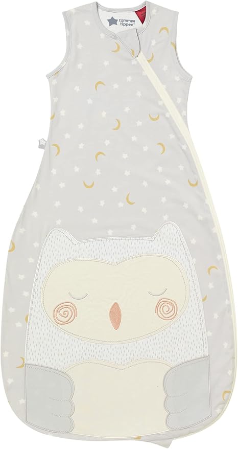 Tommee Tippee Nursery,Bedding,Blankets & Swaddlers,Swaddles Tommee Tippee Baby Sleep Bag, 6-18m, 2.5 TOG, The Original Grobag, Hip-Healthy Design, Soft Cotton-Rich Fabric,  Ollie the Owl Gro Friend