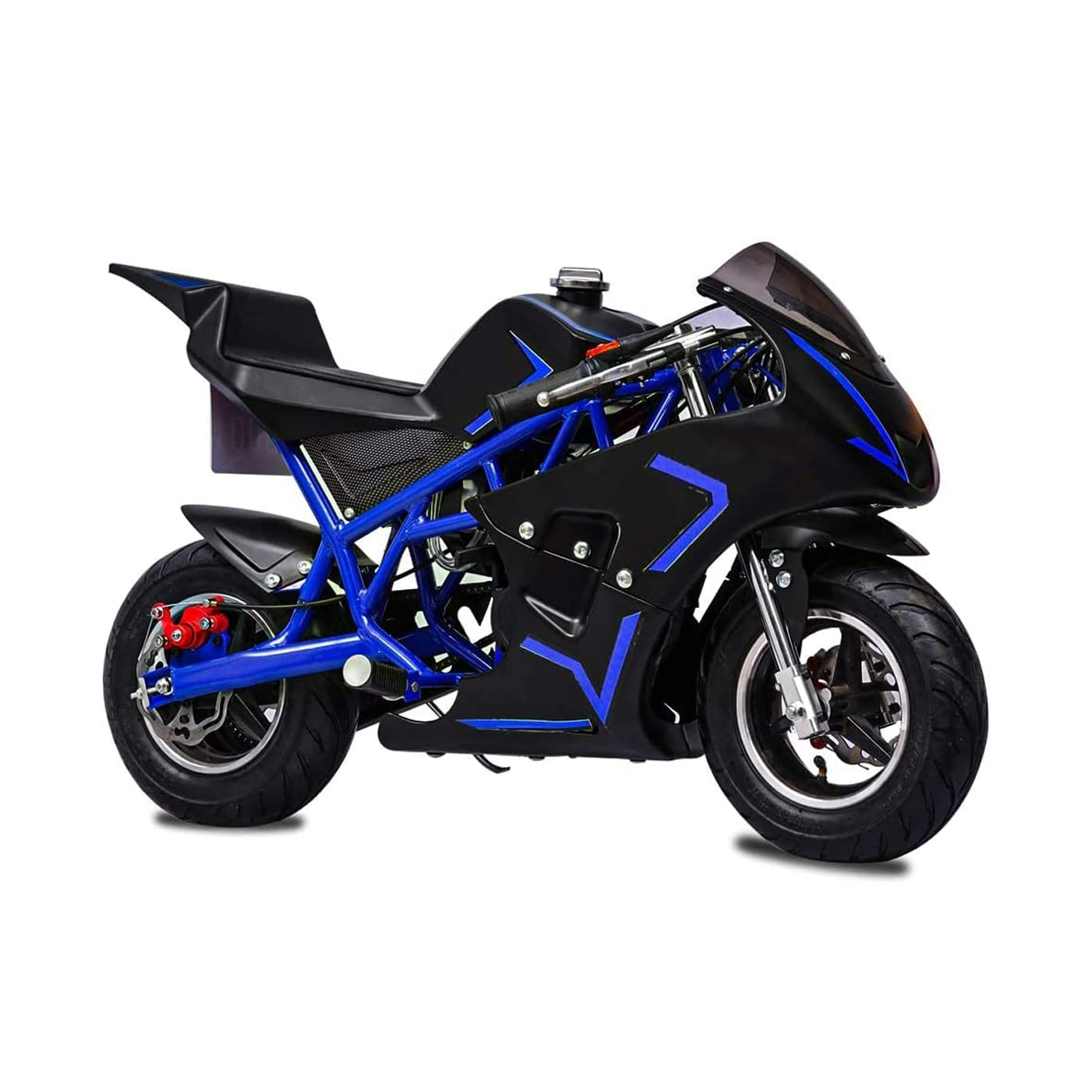 Buy FRP 40cc 4 Stroke Pocket Bike 01, EPA Approved Mini Bike for Kids, Mini Gas Pocket Bike W