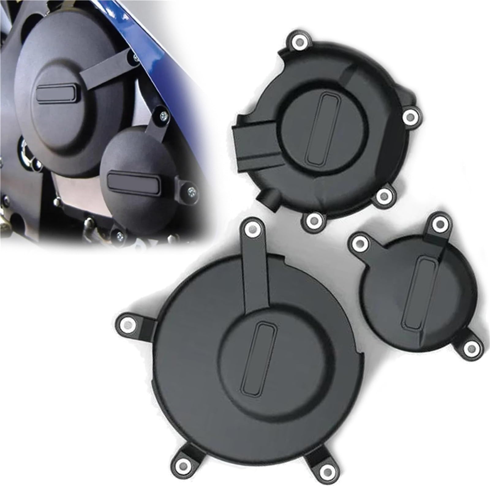 Protections moteur GSXR750 pour éviter les fuites d'huile de carter