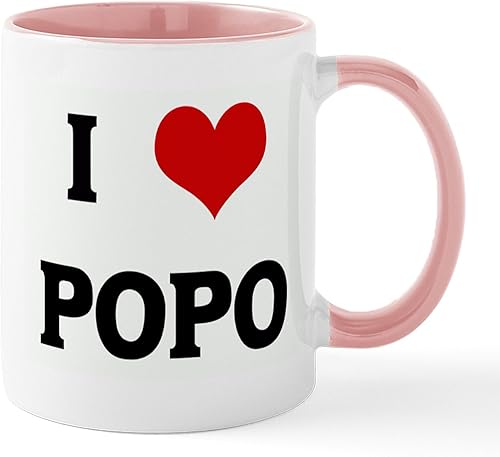 Miniatura 6 de CafePress I Love POPO - Taza de café de cerámica de 11 oz (11.0 fl oz)