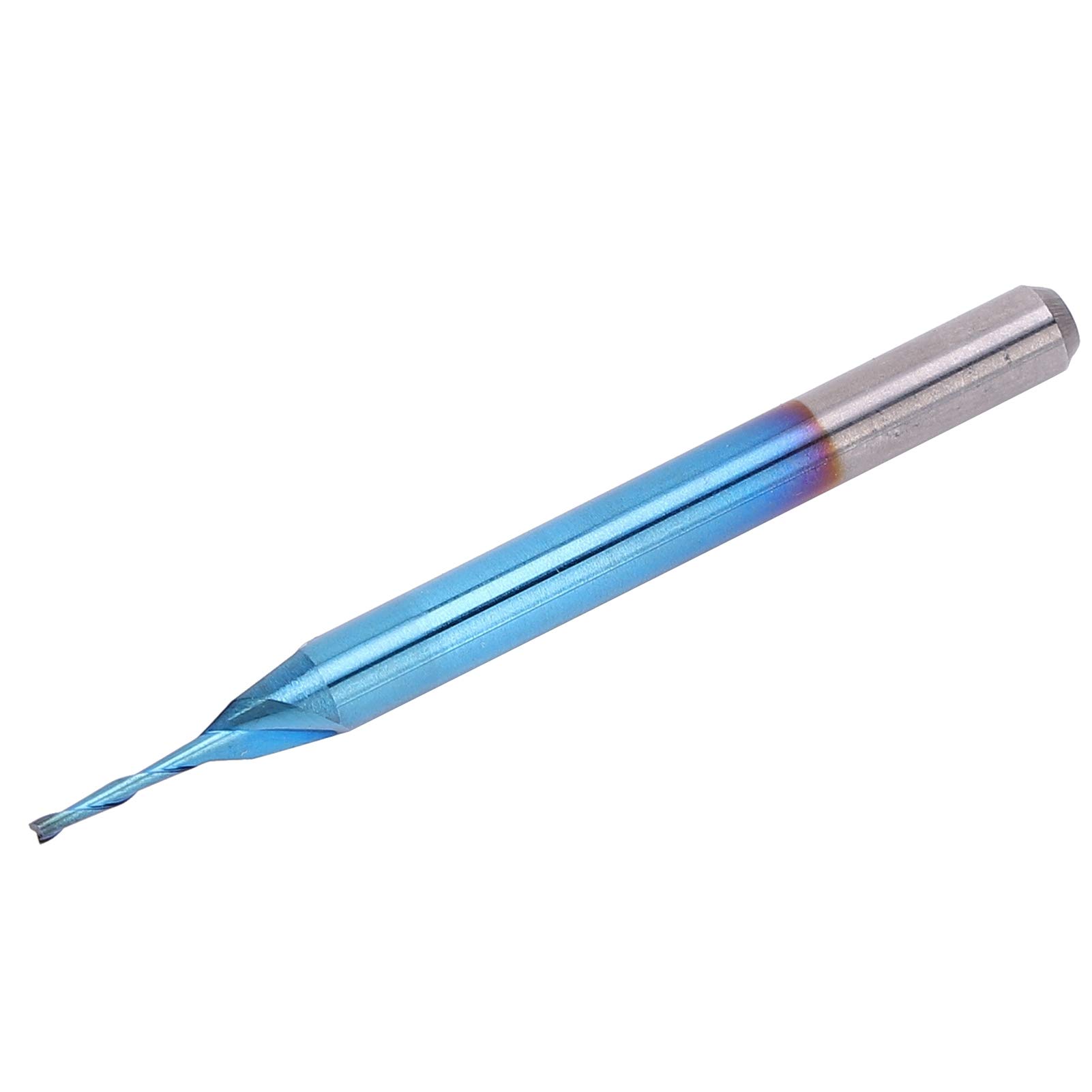 Brocas de fresado CNC, fresa de punta plana de acero de tungsteno de 2 ranuras para madera contrachapada para cortar madera dura para acrílico