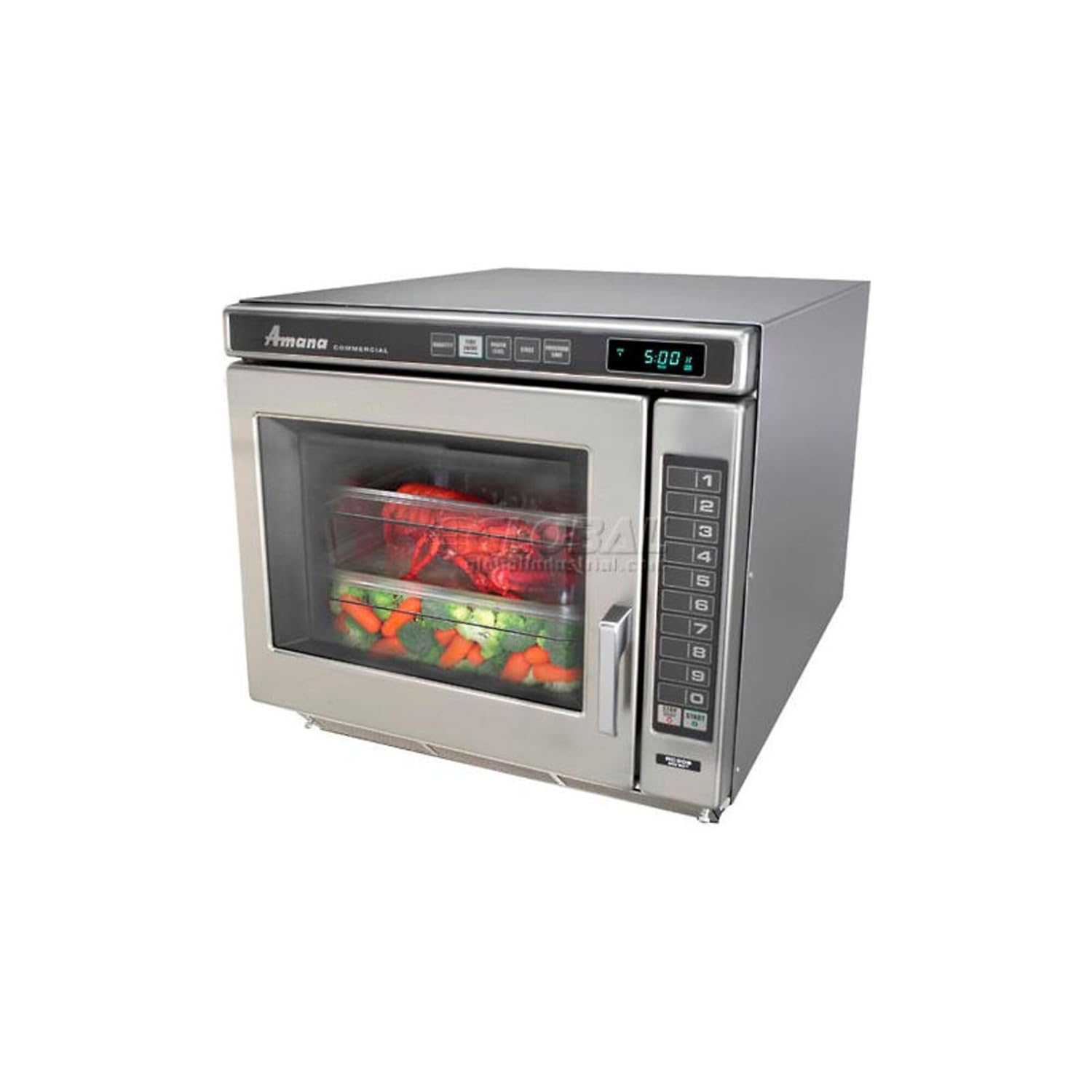 Amana RC22S2 Commercial Microwave Oven 1 0 cu ft 2200 watts heavy volume