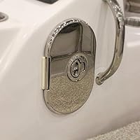 Vista 3 de Manufacturers' Select ITC Ducha de acero inoxidable fría y caliente - Ducha de lavado marino (97012SSM) (X0029B700R)