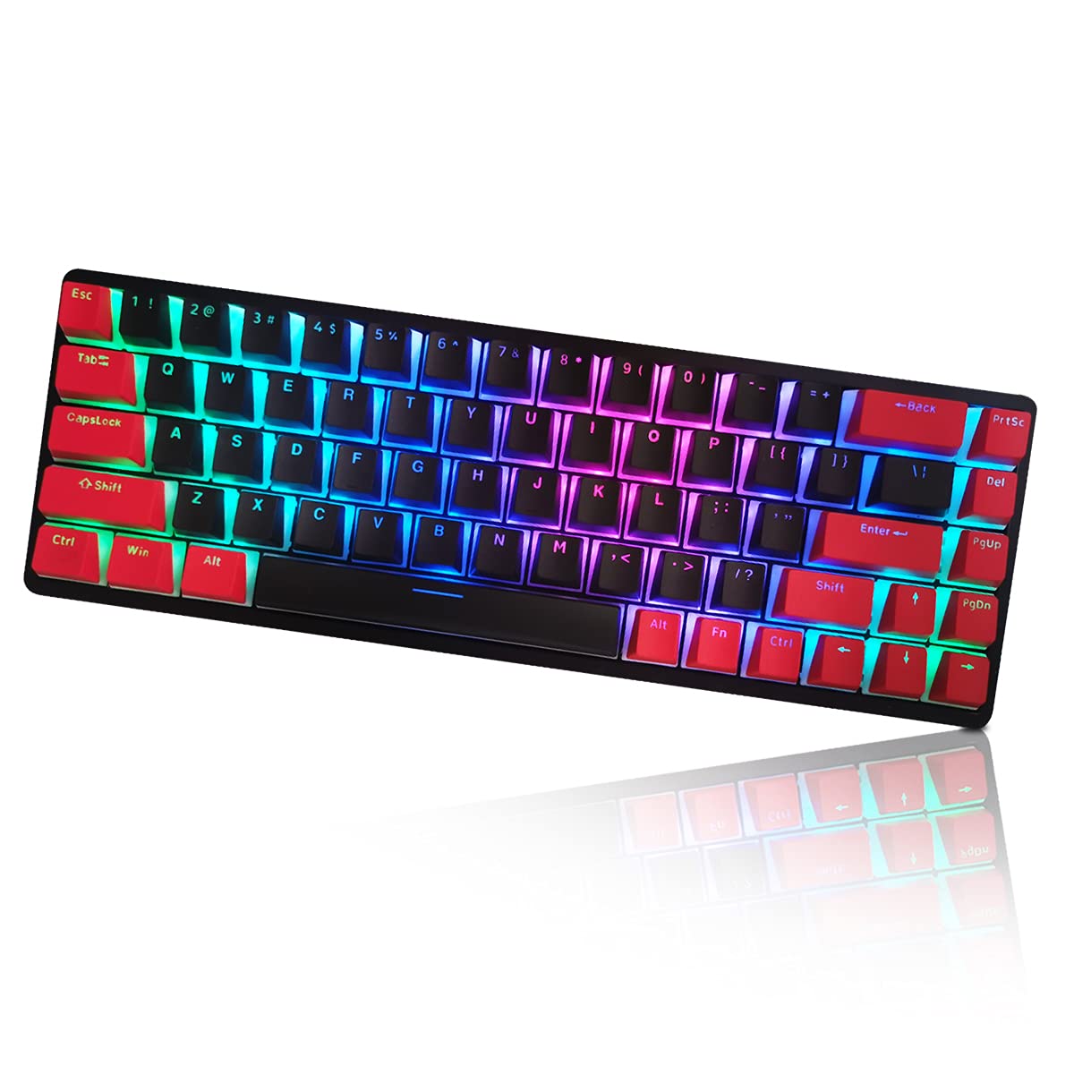Buy XVX Pudding Keycaps, Custom Keycap Set with Transparent Layer, for