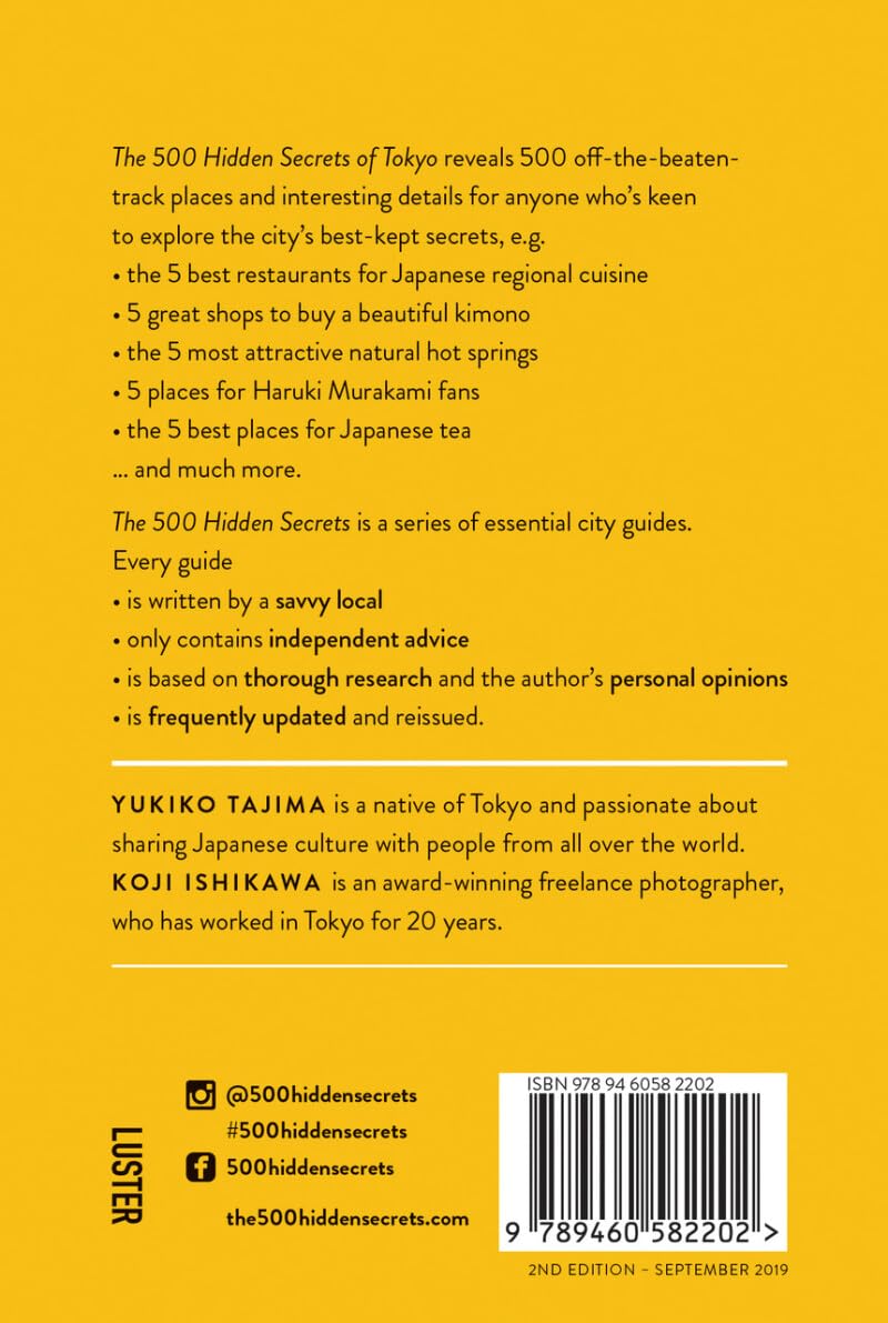 The 500 Hidden Secrets of Tokyo