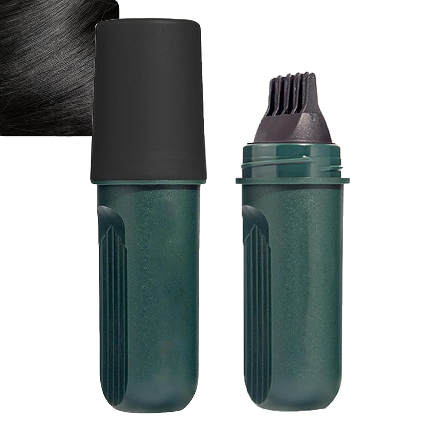 Quick Cover Root Touch Up Stick, 2-In-1 Hair Color Stick, Portable Instant Root Concealer Temporary Hair Shadow, Waterproof and Sweat-Proof Hair Dye Comb, Natural Finish for Women&Men (A4)