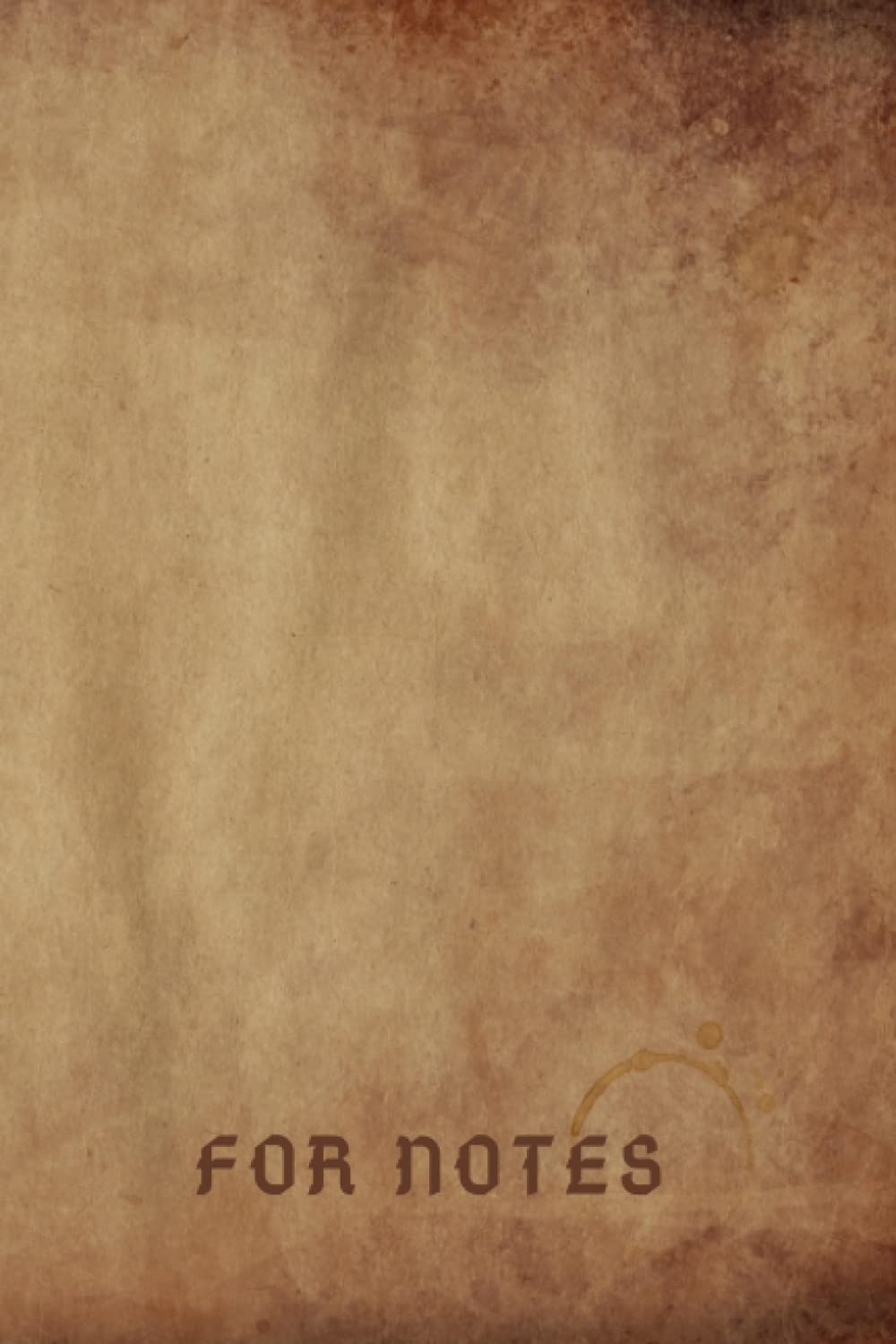 Old paper notebook for notes
