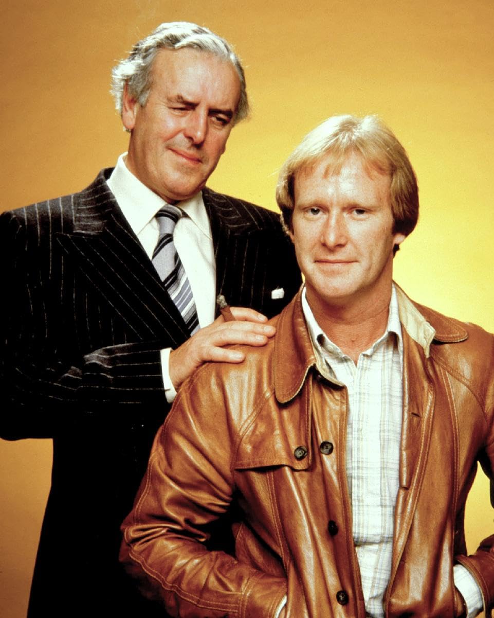 Black And White Minder (Tv) George Cole Arthur Daley, Dennis Waterman 10X8 Photo