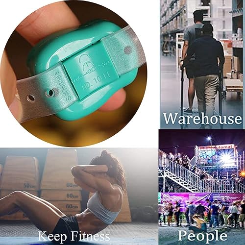 Miniatura 4 de Contador de dedos clic manual digital clicker, paquete de 5 contadores de punto de puntada de cuentos de puntada LED reconfigurables dígitos echada