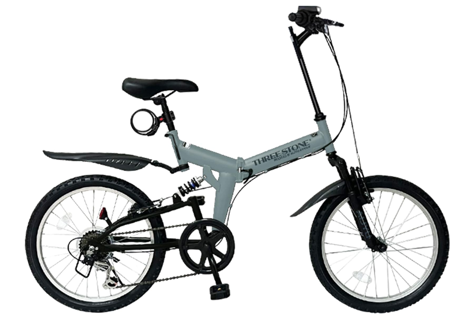 Amazon | 防災サイクル 20インチ ノーパンクタイヤ 折りたたみ自転車