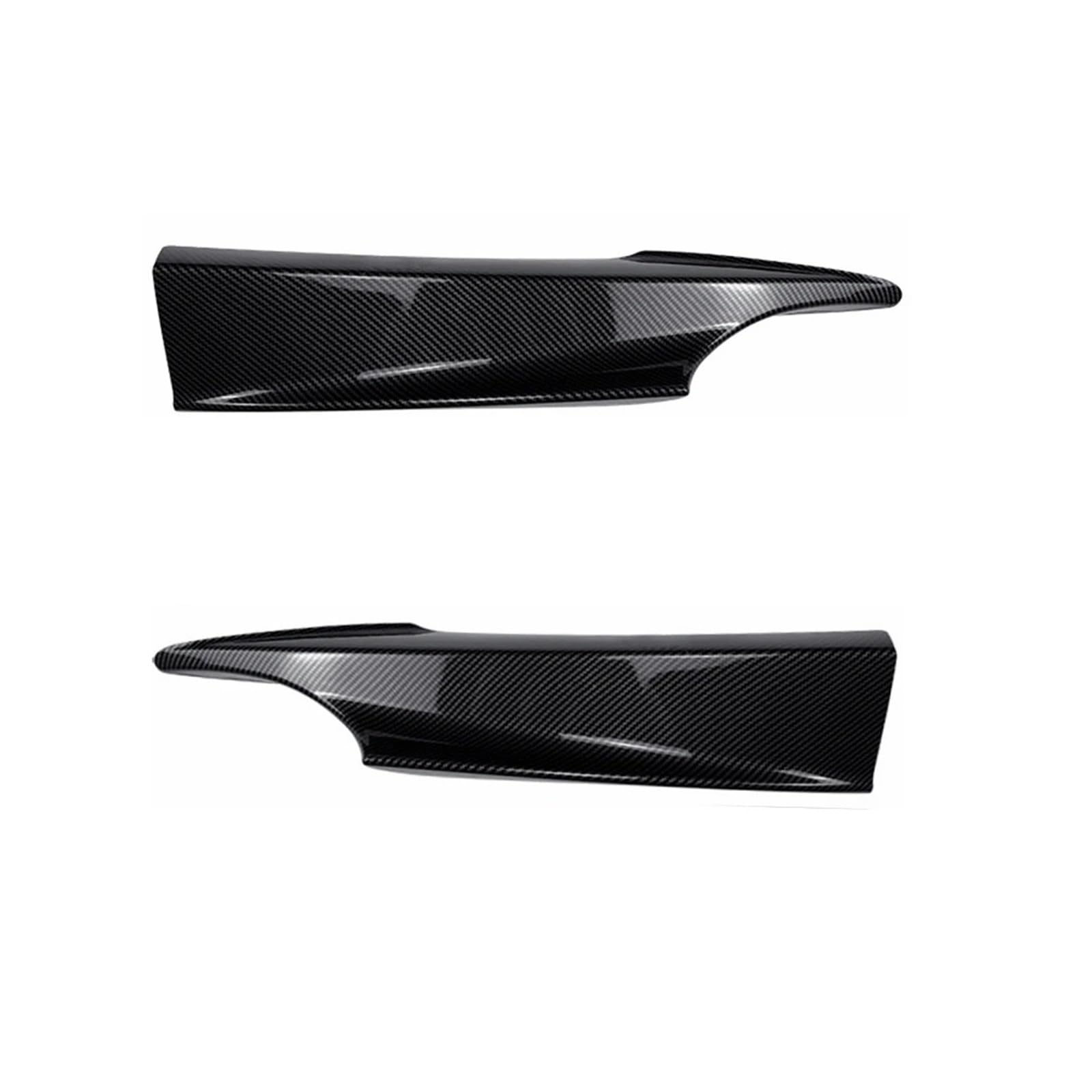 séparateur lèvre Avant pour BMW Série 3 F34 GT F34 320i 325i M Et Sport (2014-2019) : Lame De Pare-Chocs Avant, Spoiler Latéral, Diffuseur, Séparateur d'angle(Gloss Black)