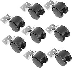 Yardenfun 8Pcs Cadeiras Rodas De Rolo De Cadeira De Escritório Rodas De Móveis De Escritório Rodas Para Cadeira De Escritório Rodas Para Andador Roda De Rolagem Roda De Ângulo Reto Roda