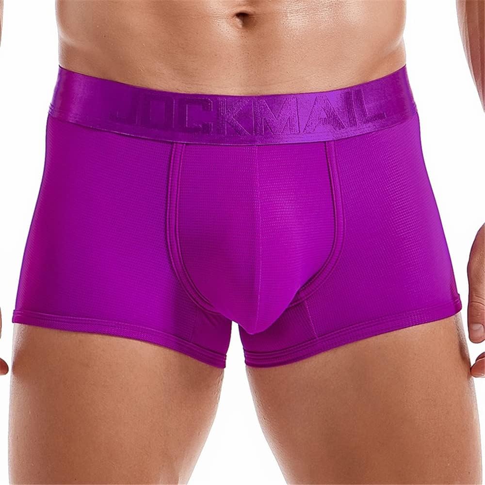 JOCKMAIL Mens Boxer Shorts Underwear Wide Belt Mens Underwear Trunks Boxerbriefs Men underpants - Image 2