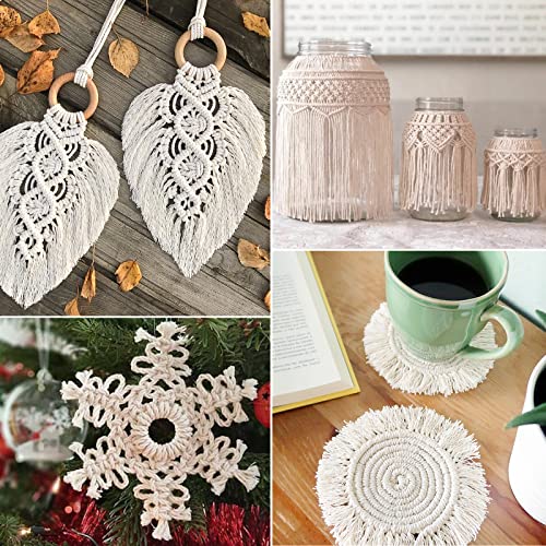 KINGLAKE 100m Beige Cotton String, 2mm Butchers Kitchen String Bakers Twine for Cooking Meat, Crafts, Gift Wrapping, Gardening - Image 5