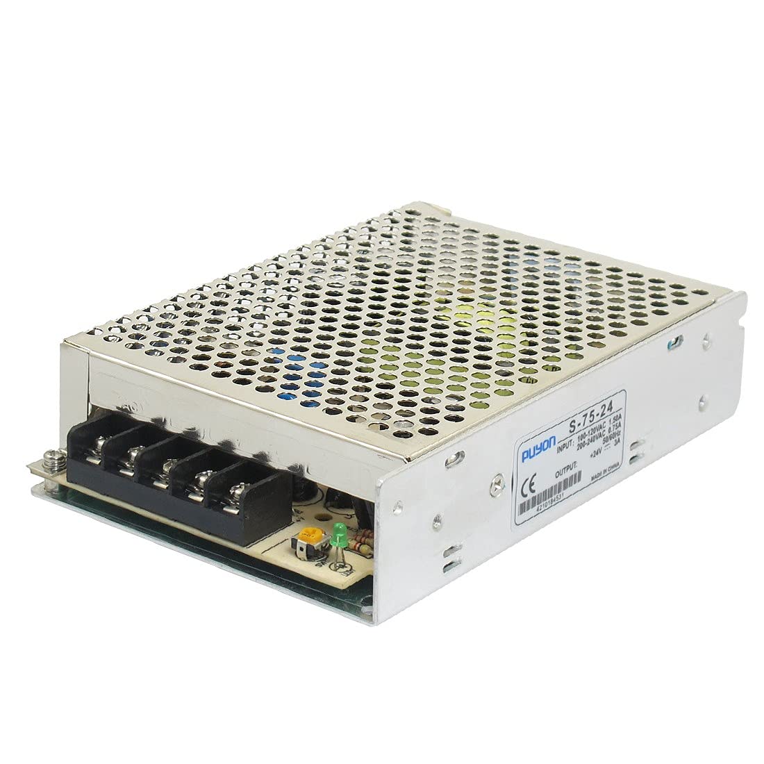 Alimentation électrique à interrupteur DC 24V 3A 75W pour éclairage LED domestique