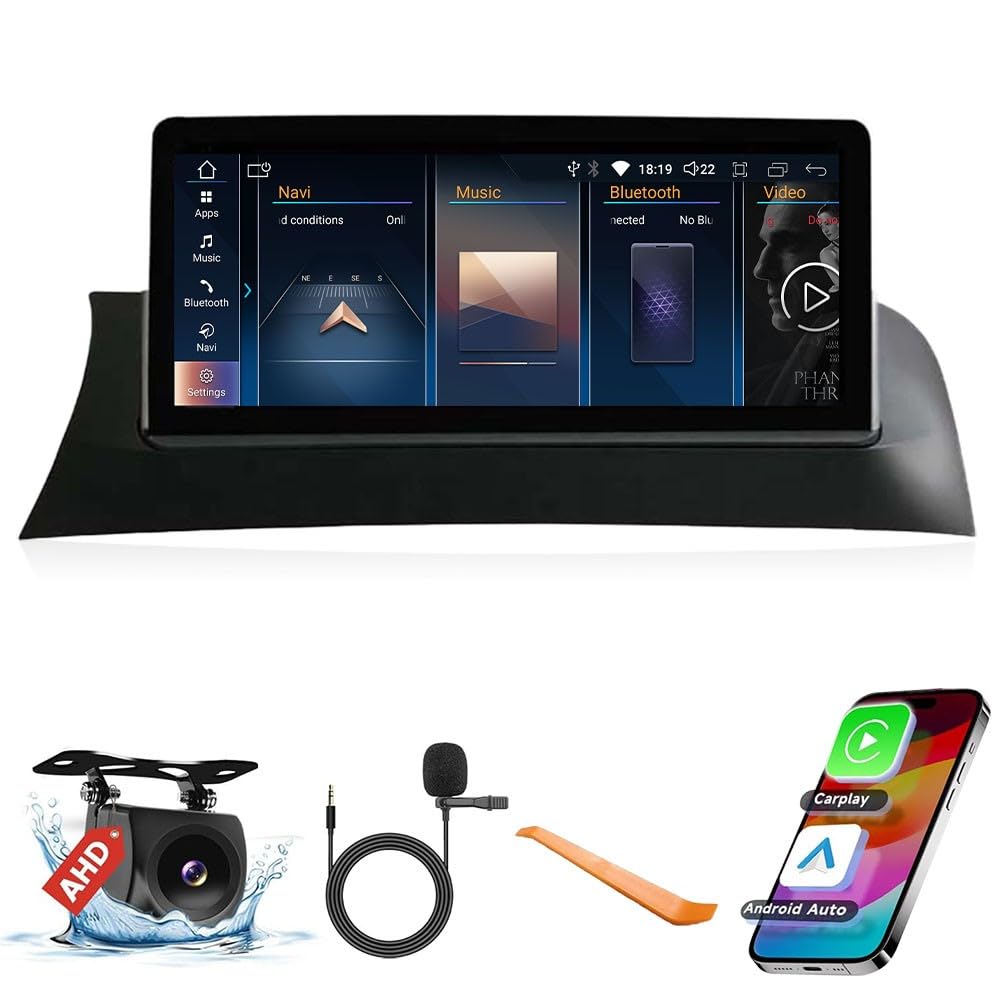for BMW X3 F25 F26 2011-2012 10.25" Car CarPlay Android Auto Navigation Stereo GPS Radio…