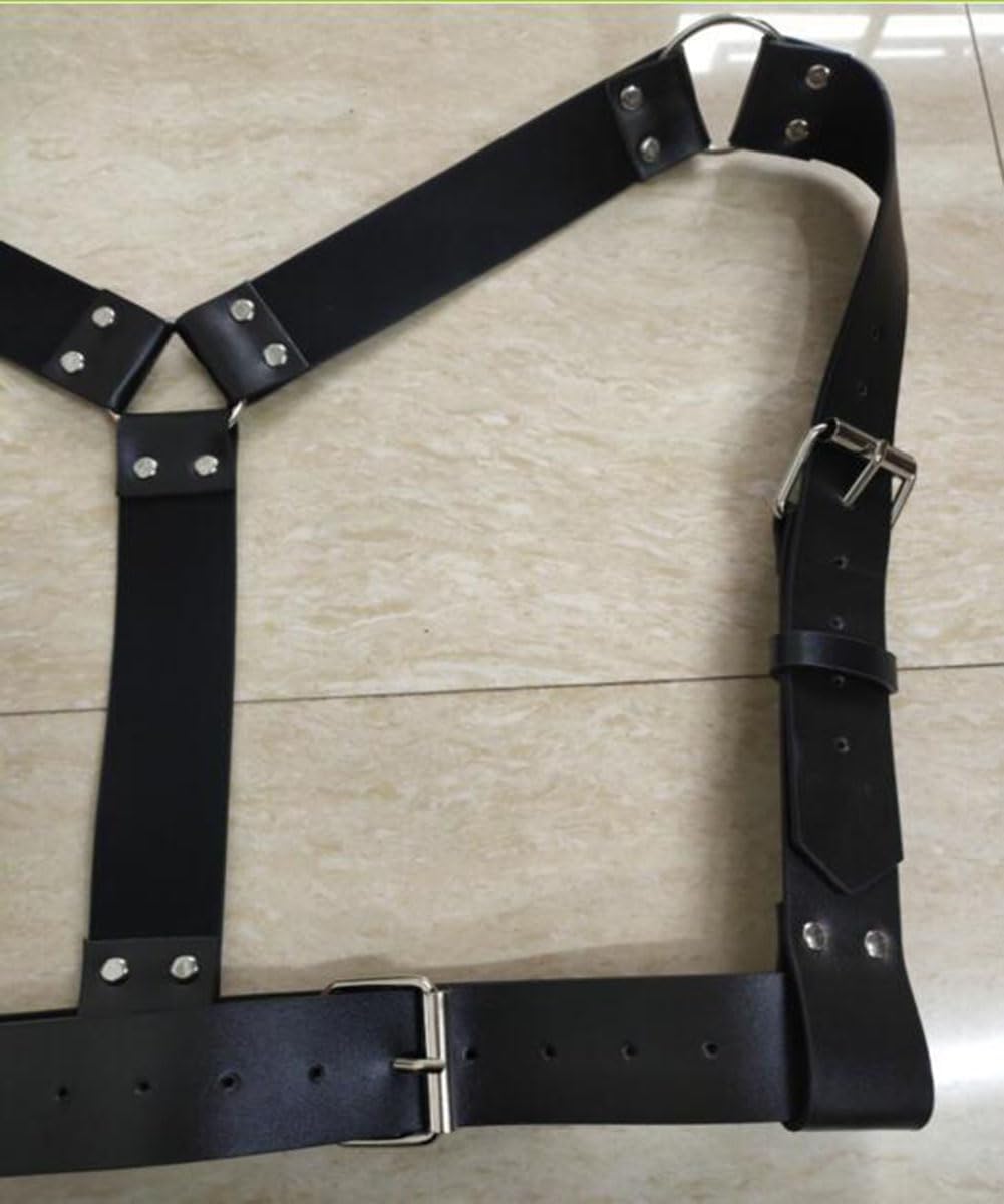 Punk Waist Belt Women Leather Body Chain Top Adjustable Straps Harness Gothic Corset Accessories for Dresses Party - Image 5