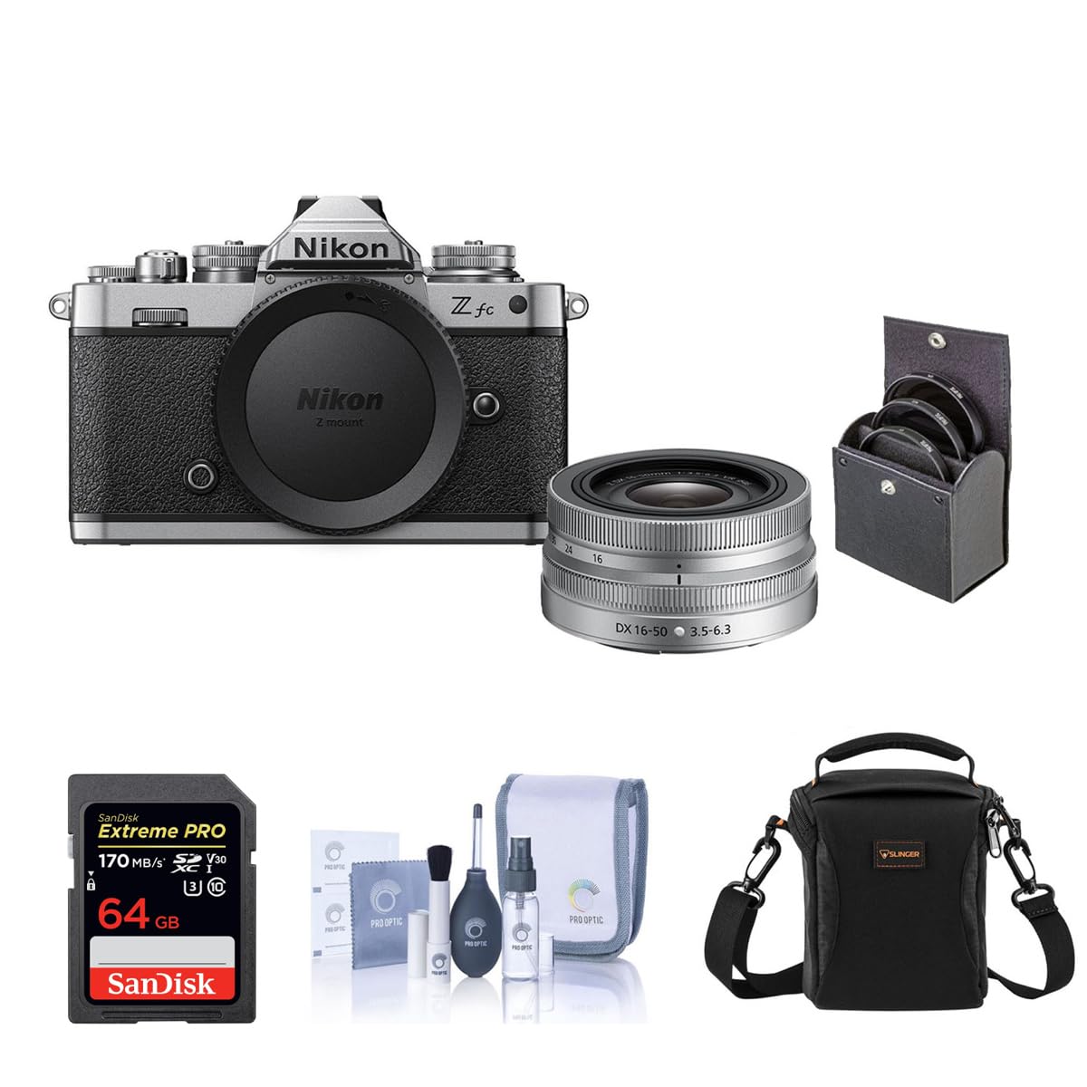 Amazon.com: Nikon Z fc DX-Format Mirrorless Camera with NIKKOR Z