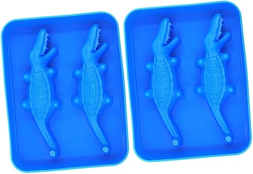 Miniatura 1 de DECHOUS 2 piezas DIY Ice Maker Cube Bandejas de silicona para cubitos de hielo, fabricante de cubitos de hielo, accesorio para hacer hielo, moldes