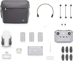 Drone Mavic Mini 2 Fly More Combo DJI Branco NO BRASIL