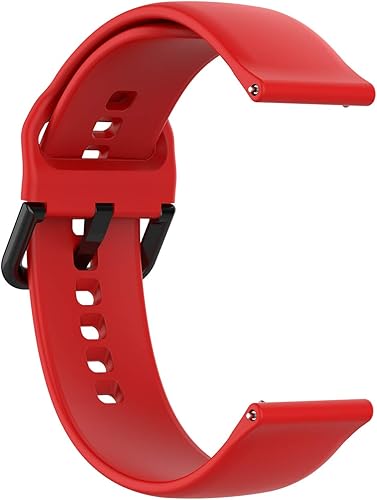 Miniatura 10 de KOMI Compatible con Active 2 Watch de 1.732 pulgadas, 1.575 pulgadasGalaxy Watch 4 Classic 1.811 pulgadas, correa de repuesto de silicona suave de