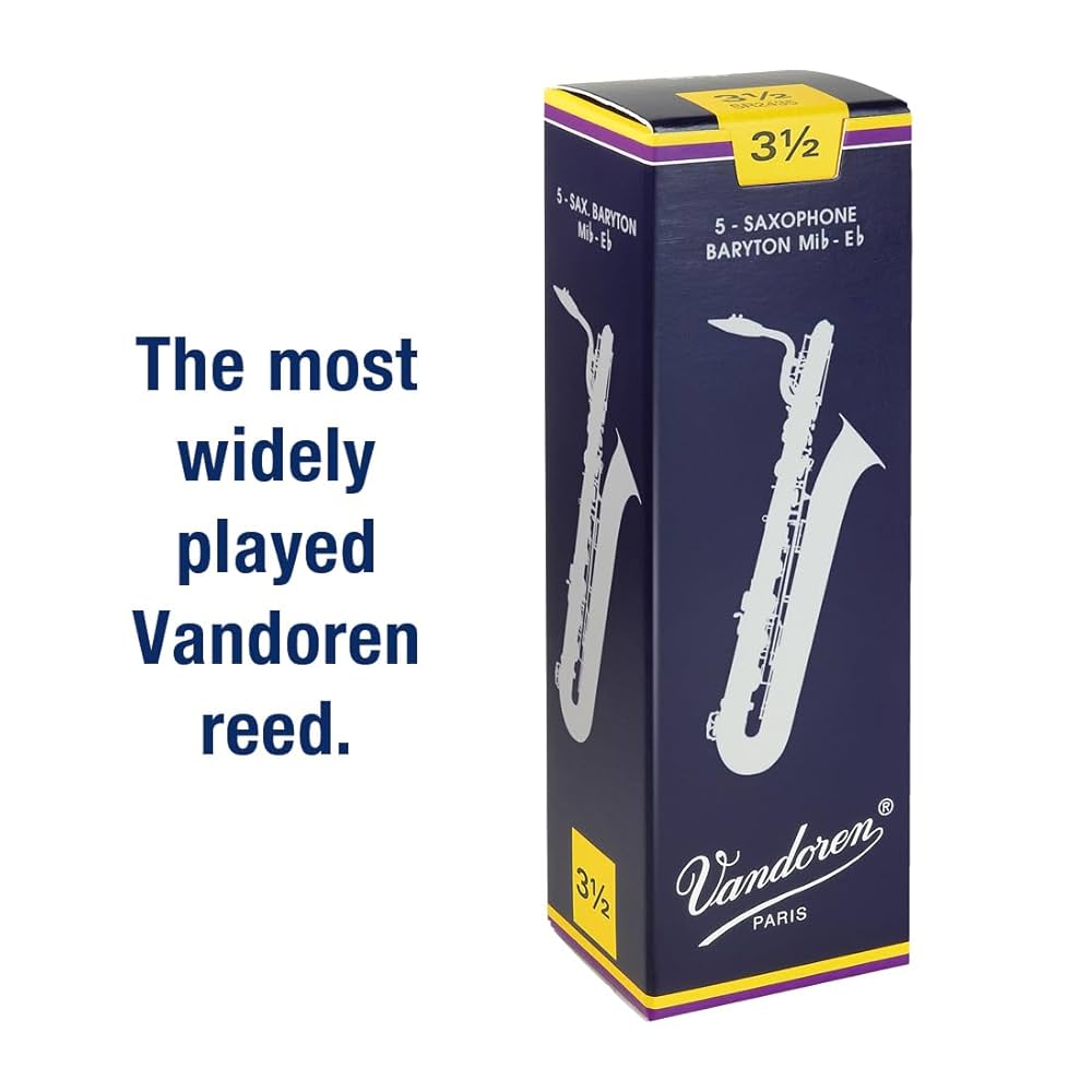 MAPPON REED Arare　5本セット Vandoren SR2125 Traditional Alto Sax Reeds - Strength 2.5
