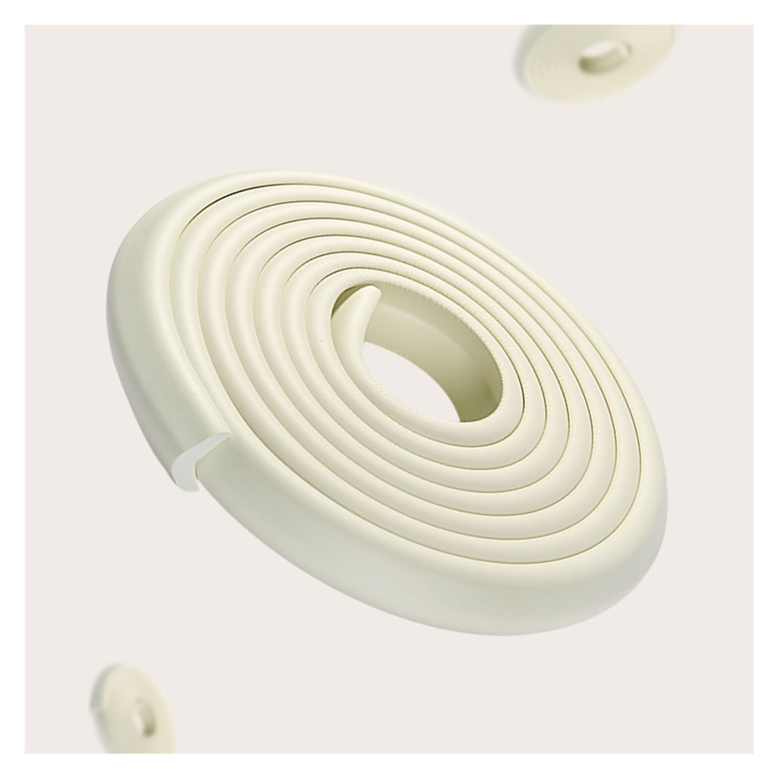 YNBSHGAA Foam edge protectors, Safety Guards Proof Foam Padding, Edge Corner Protector, Bumper Strips For Coffee Table Kitchen,White-b-10pcs