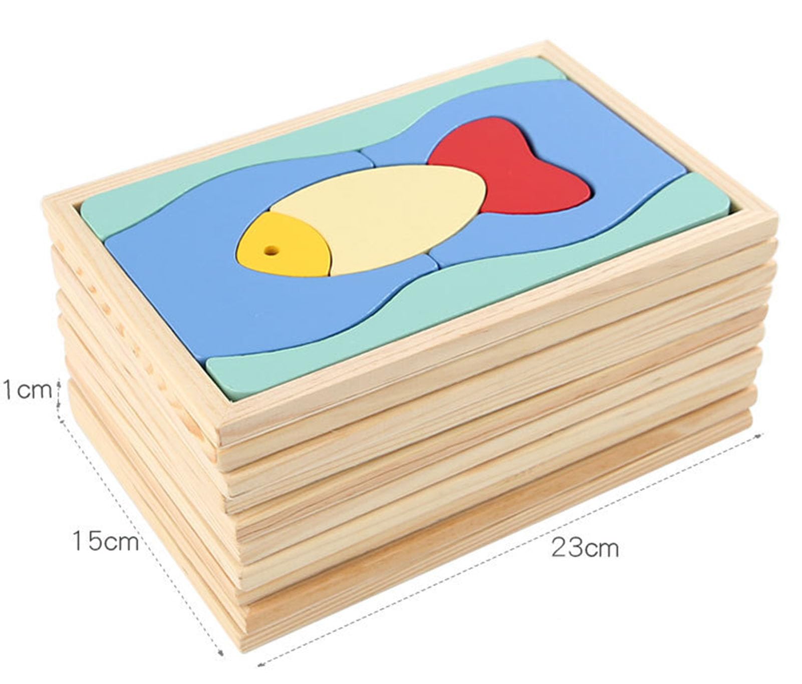 Puzzle di Forme di Animali e Veicoli, Giocattolo Cognitivo Montessori per la Prima Infanzia,Set