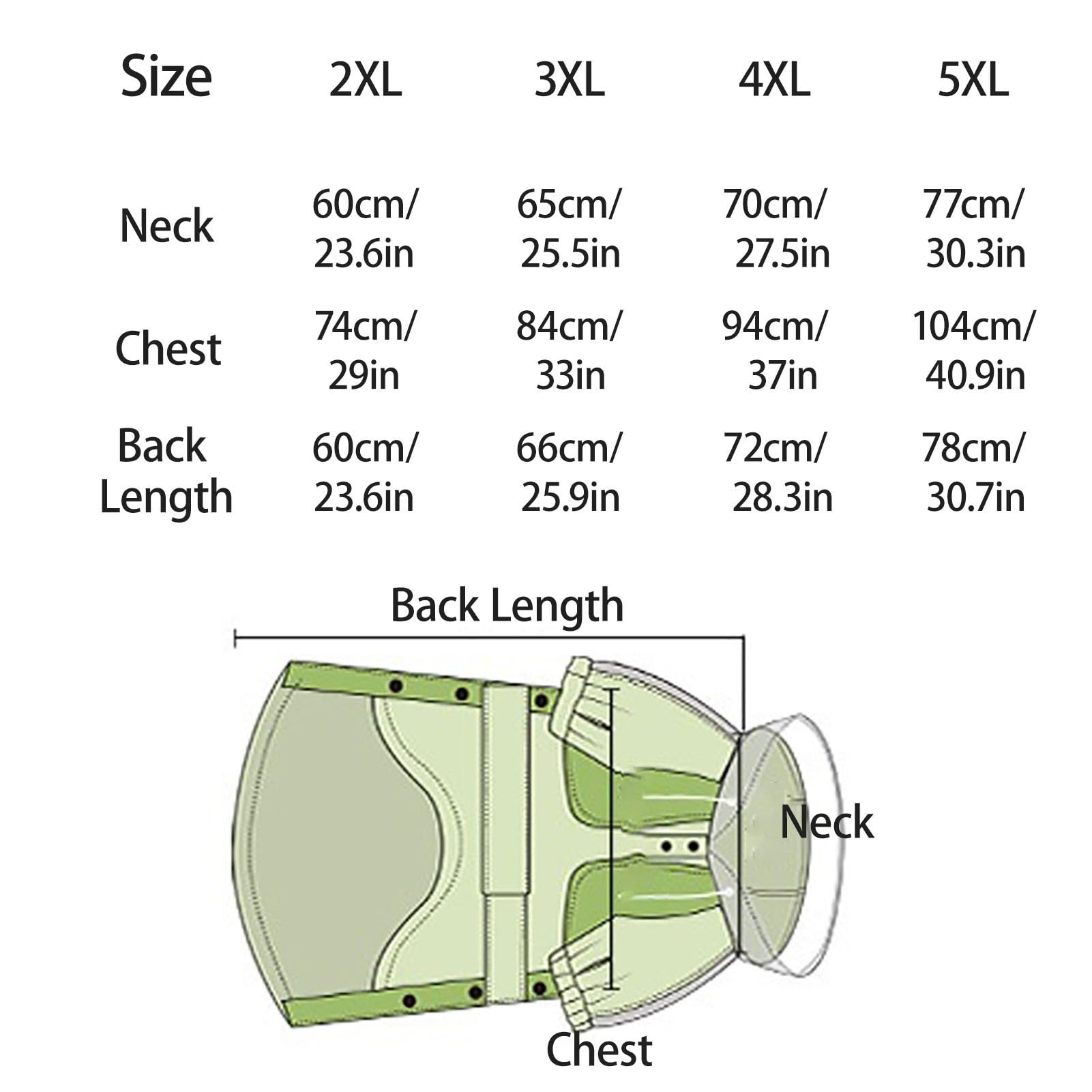 Impermeabile Cane Cappuccio Giacca Antipioggia Impermeabile per Cani con Cappuccio Cappotto per Cani Impermeabile(Verde,XXL)