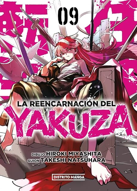 Portada de La Reencarnación del Yakuza 9