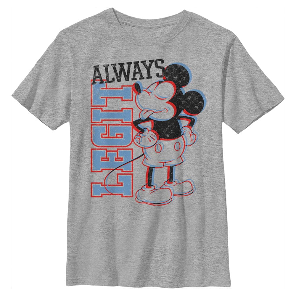 Haut Disney Mickey de qualité supérieure en maille chinée Medium