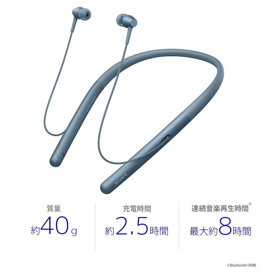 ソニー h.ear in 2 Wireless WI-H700 ワイヤレスイヤホン