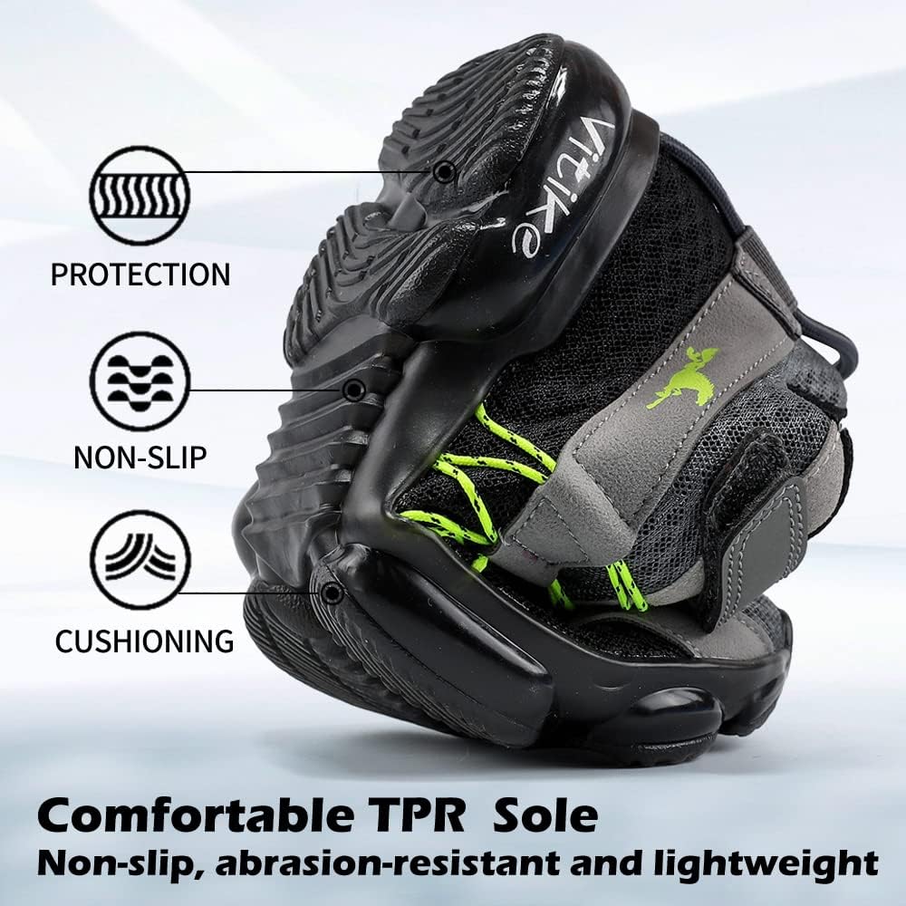 VITUOFLY Boys Sneakers Kids Running Shoes Girls Mesh Fitness Shoe Indoor Training Sneaker Lightweight Outdoor Sports Athletic Tennis Shoes for Little Kid/Big Kid - Image 3