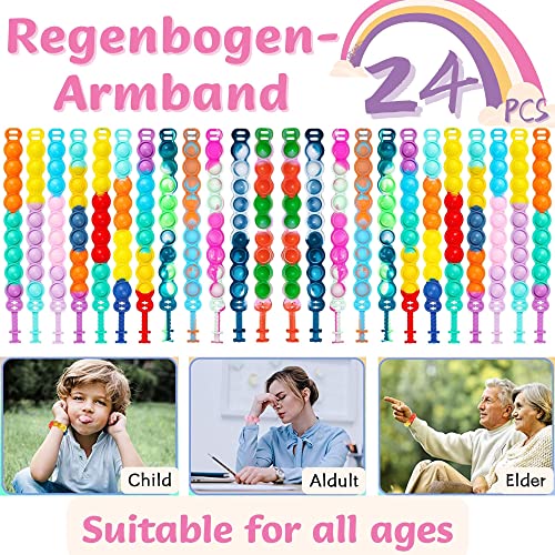Yeefunjoy 24 Pezzi Fidget Toys Set Braccialetti