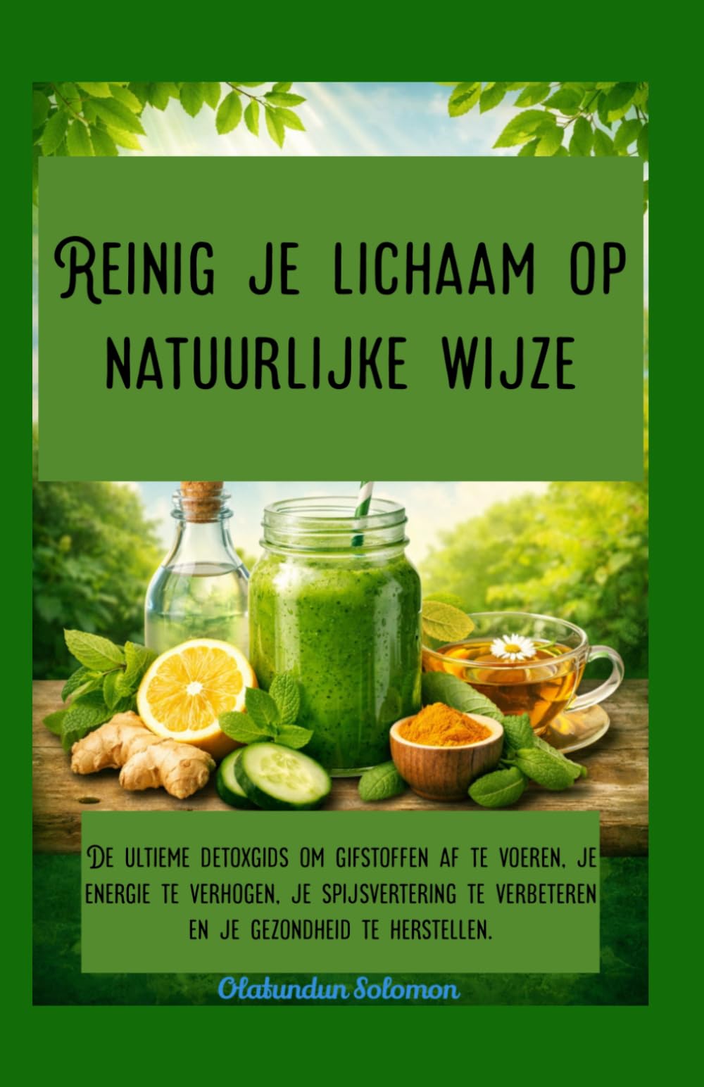 Reinig je lichaam op natuurlijke wijze De ultieme detoxgids om gifstoffen af te voeren, je energie te verhogen, je spijsvertering te verbeteren en je gezondheid te herstellen