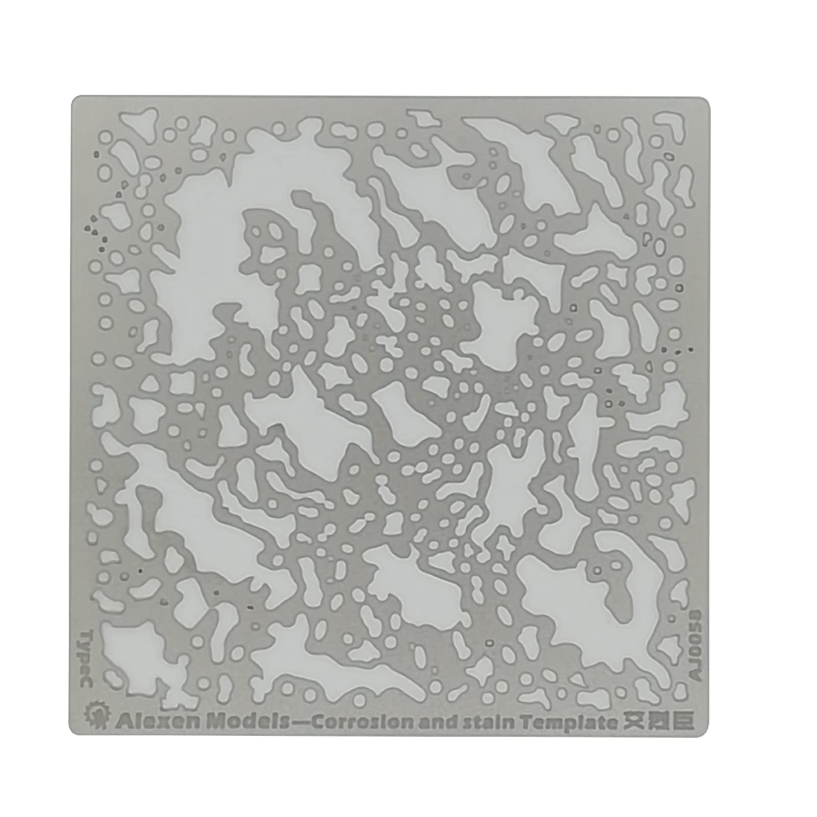 Amazon.co.jp: [Cicogna] 塗装 スプレー テンプレート 退色表現