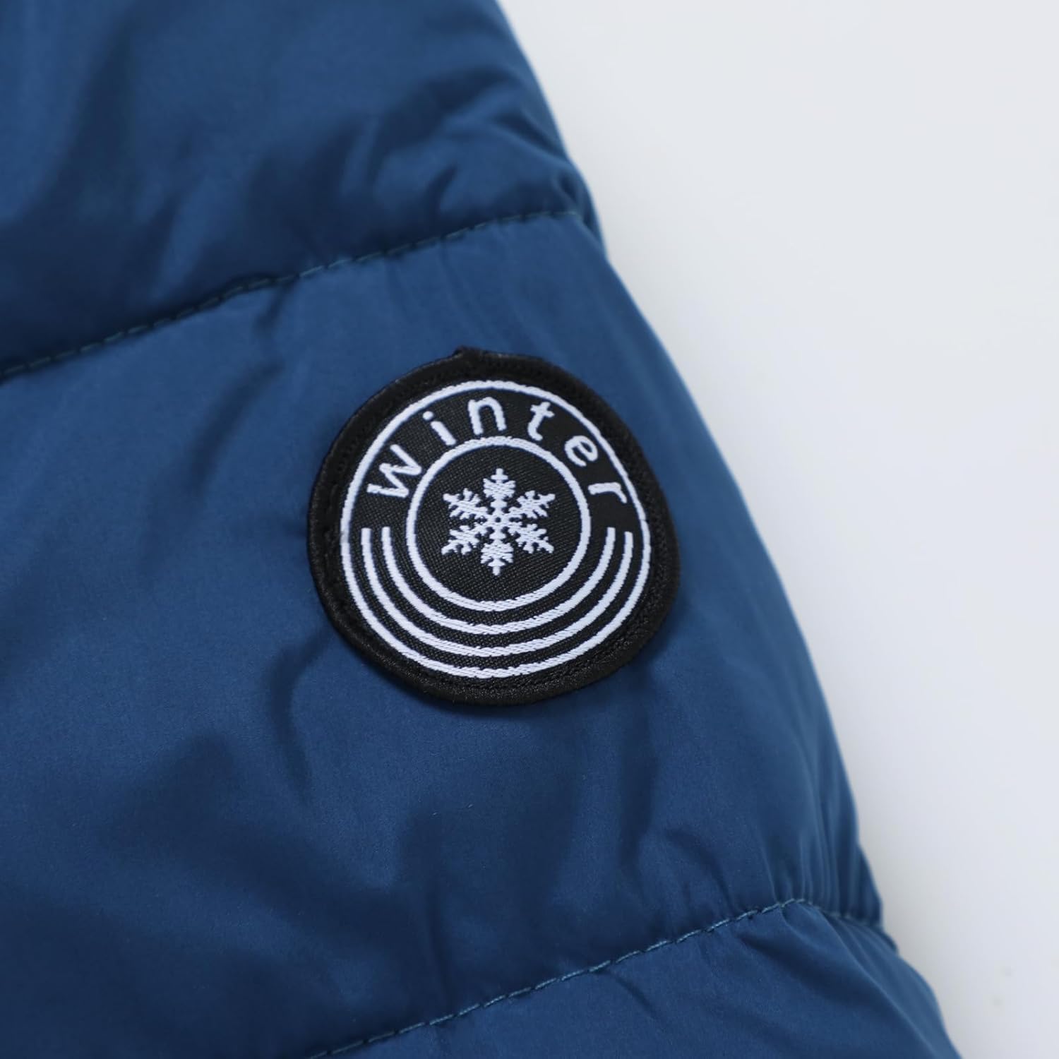 HILEELANG Kids Boy Girl Puffer Jacket Coat Hood Mid Length Light Weight Warm Insulated Padded Winter Outwear - Image 2